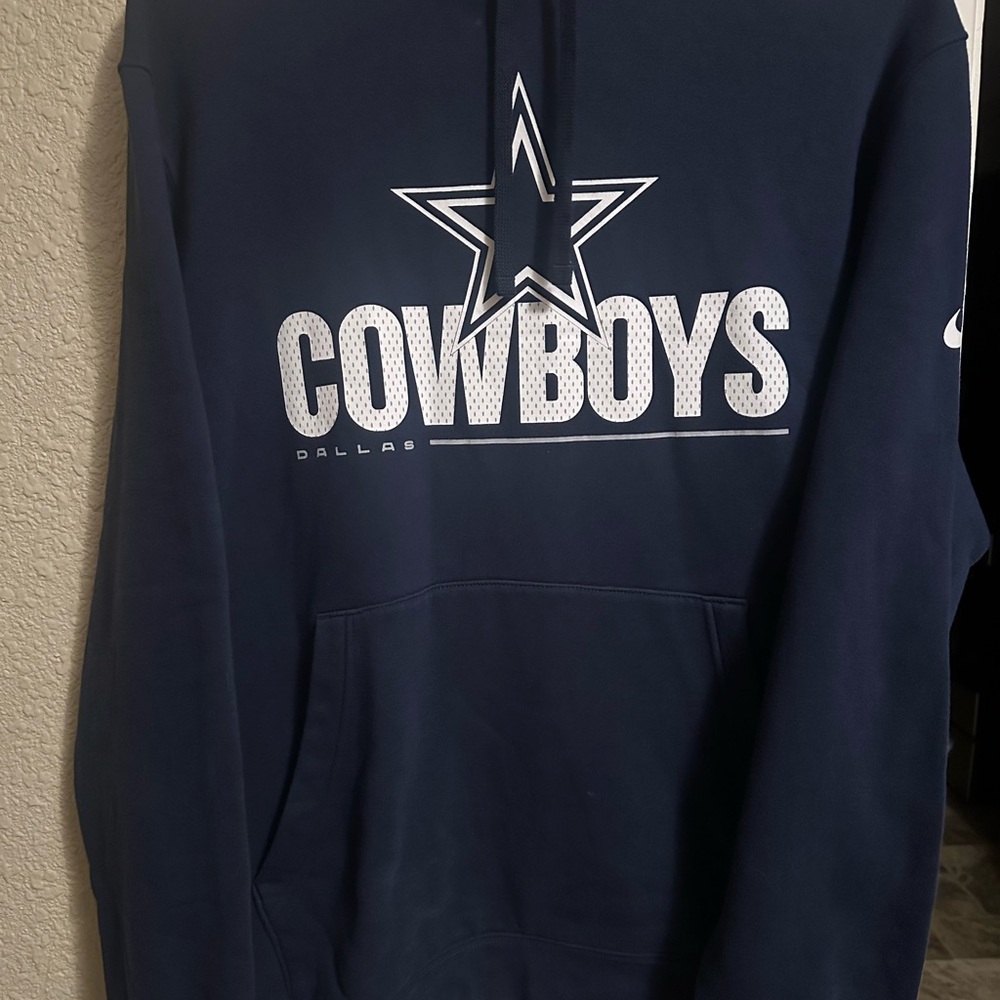 Nike Men's Blue Cowboys Hoodie